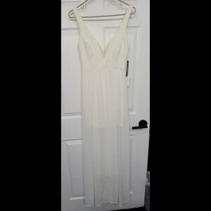 LULUS White Dress ~ BRIDAL SHOWER!